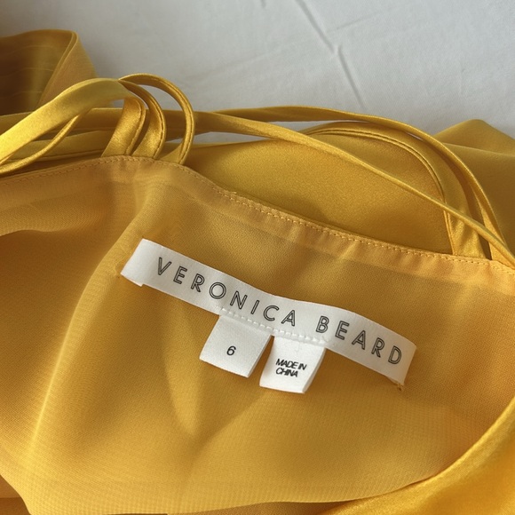 NWOT Veronica Beard Stuart Charmeuse Top - Picture 4 of 5